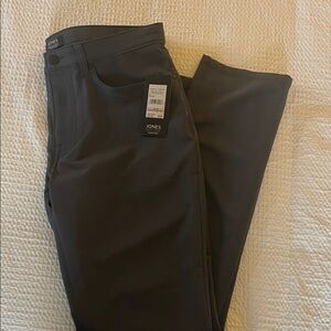 Jones New York Men's Dark Gray Chinos